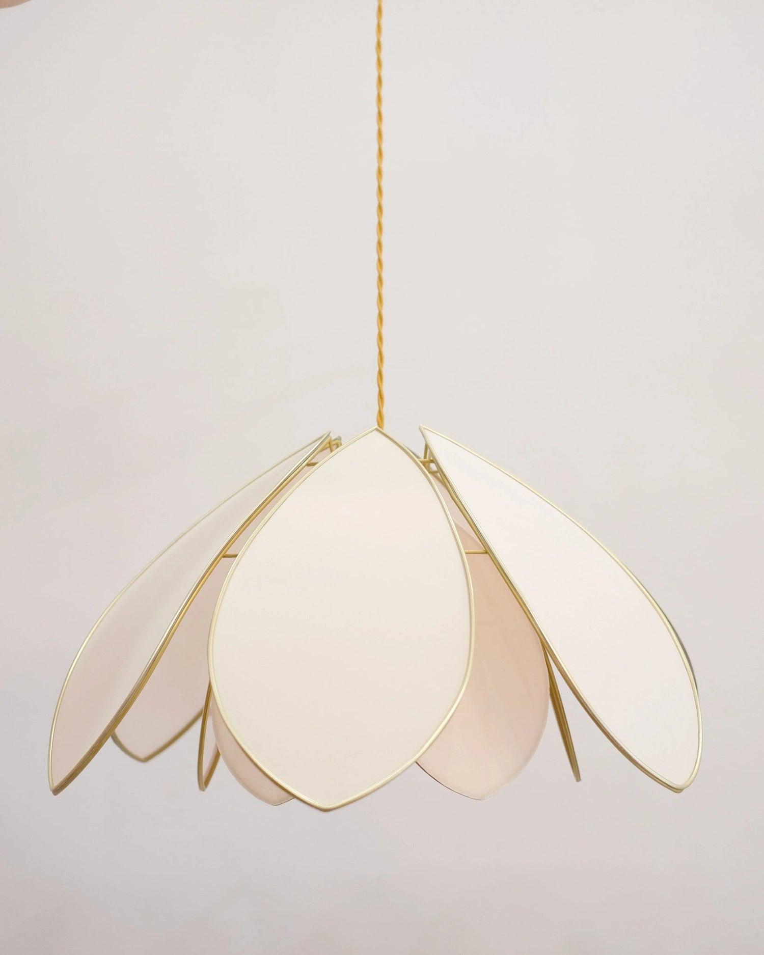Suspension Fleur double - Rose nude - Silly &amp; Billy