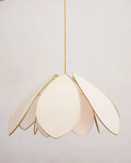 Suspension Fleur double - Rose nude - Silly &amp; Billy