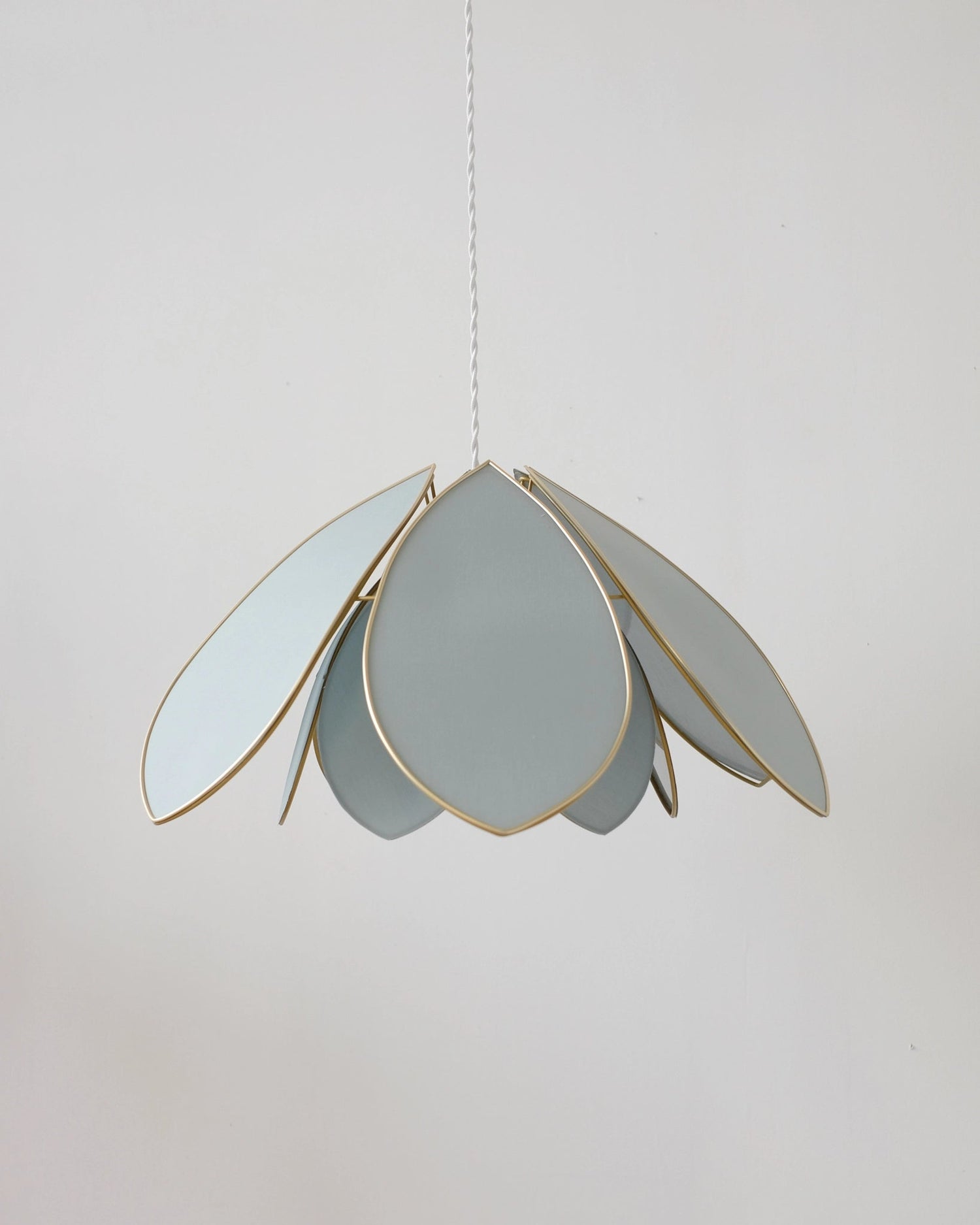 Suspension Fleur double - Sauge - Silly &amp; Billy