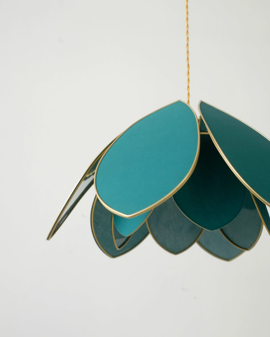 Suspension Fleur double - Vert jungle - Silly &amp; Billy