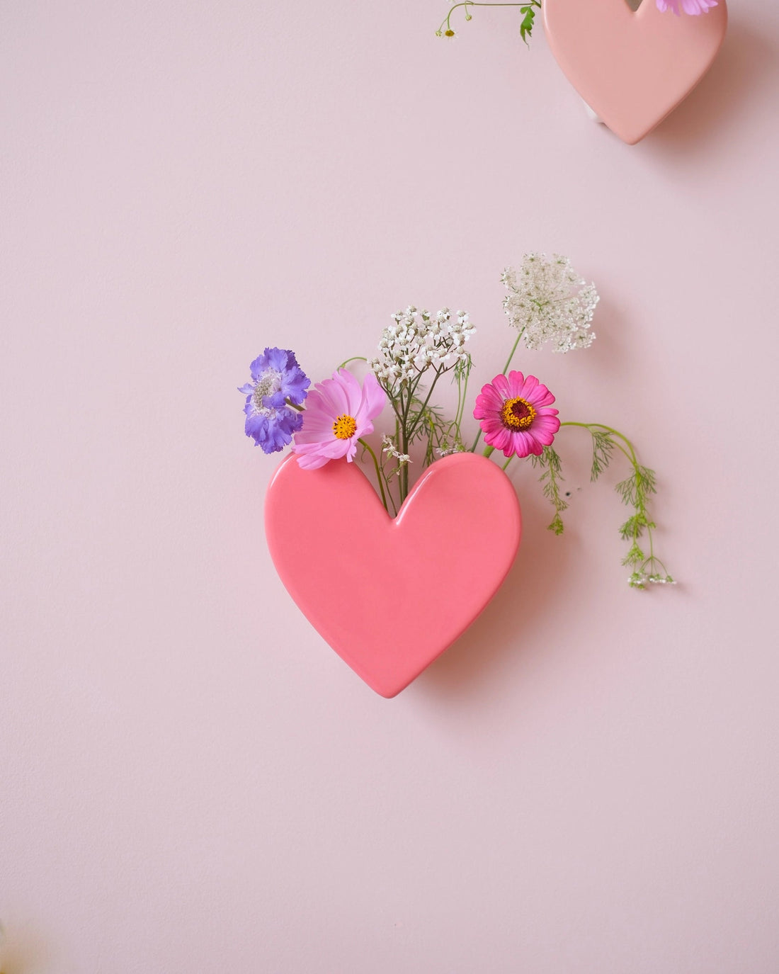 Vase mural Coeur - Grand modèle Malabar - Silly &amp; Billy