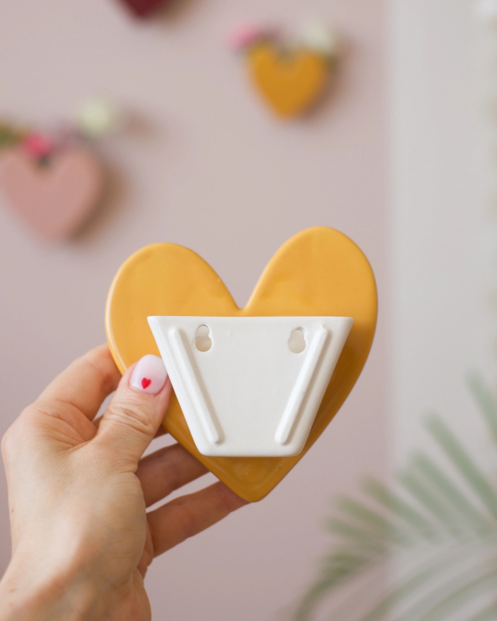 Vase mural Coeur - Honey - Silly &amp; Billy