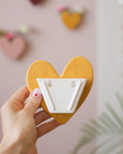 Vase mural Coeur - Honey - Silly &amp; Billy