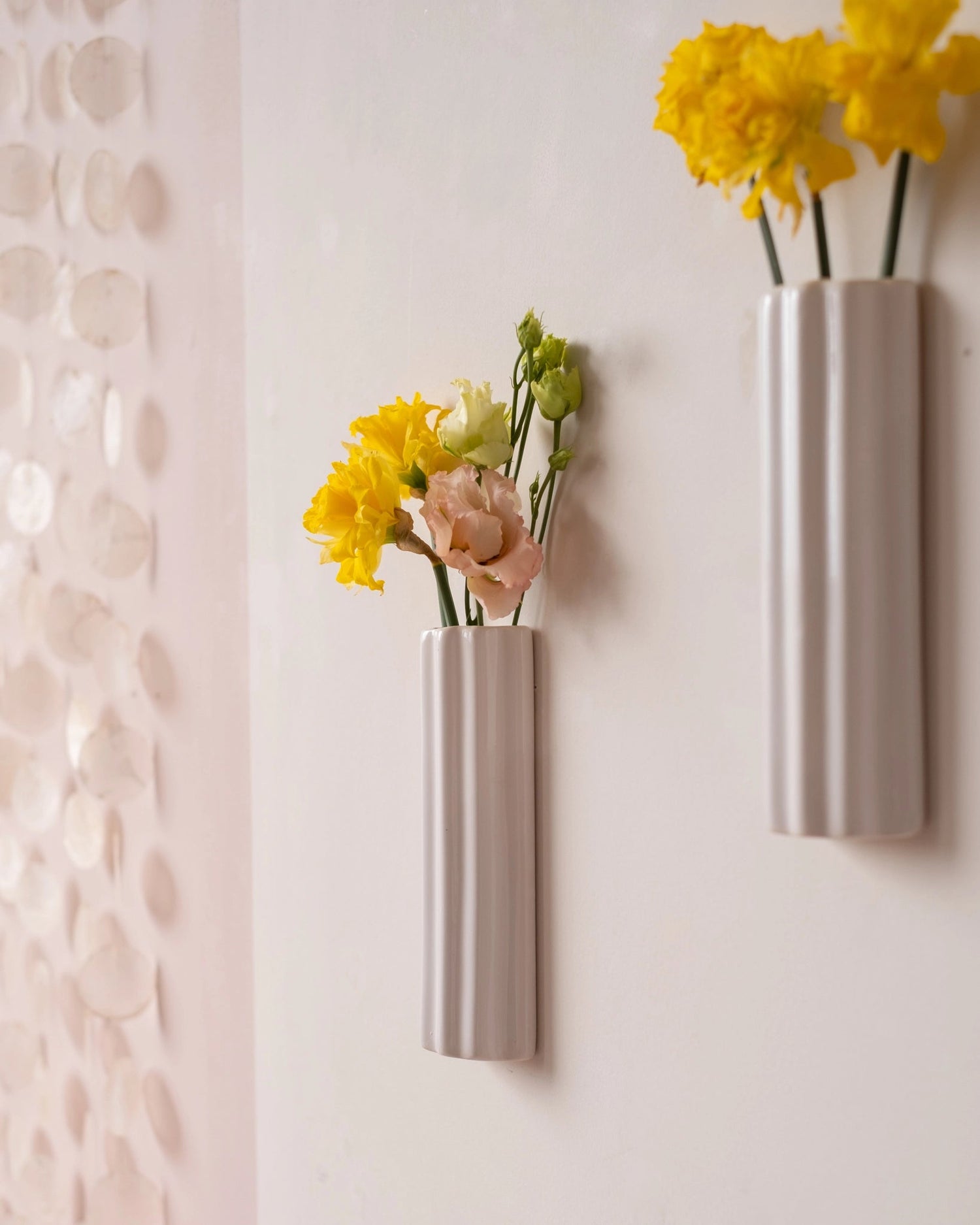 Vase mural en céramique vintage - Silly &amp; Billy