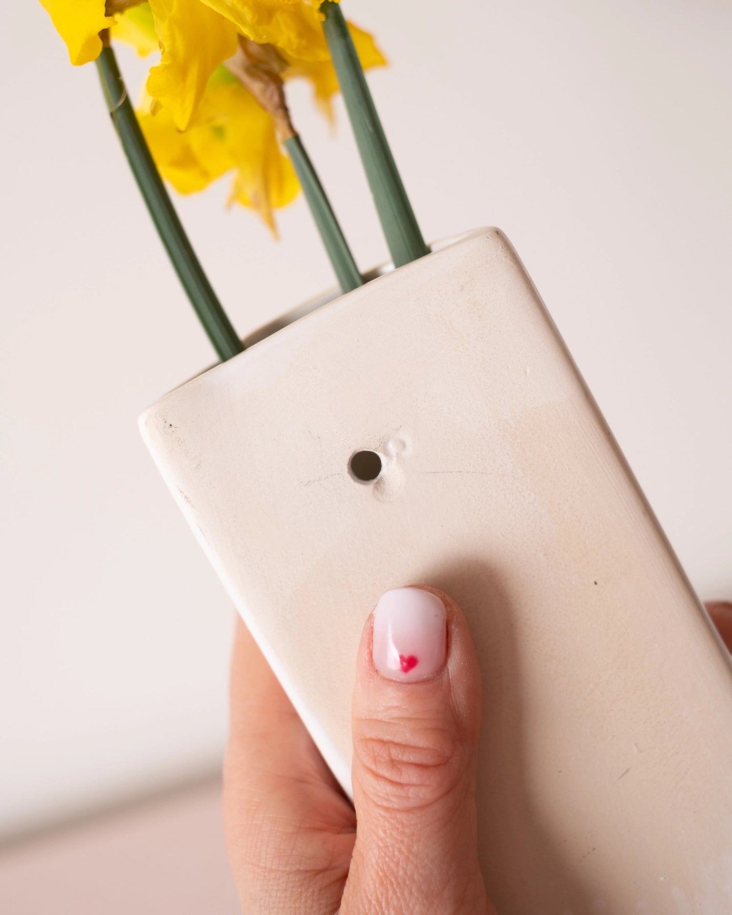 Vase mural en céramique vintage - Silly &amp; Billy