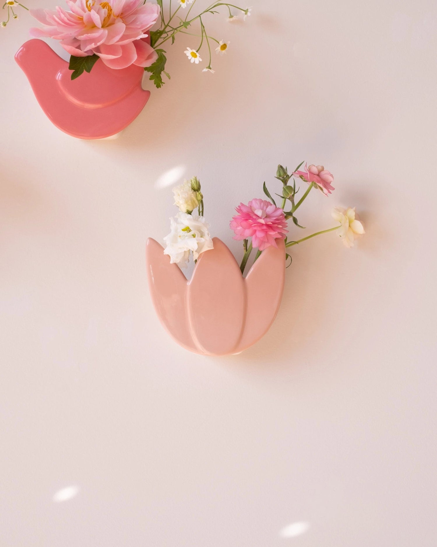 Vase mural Tulipe - Nude - Silly &amp; Billy