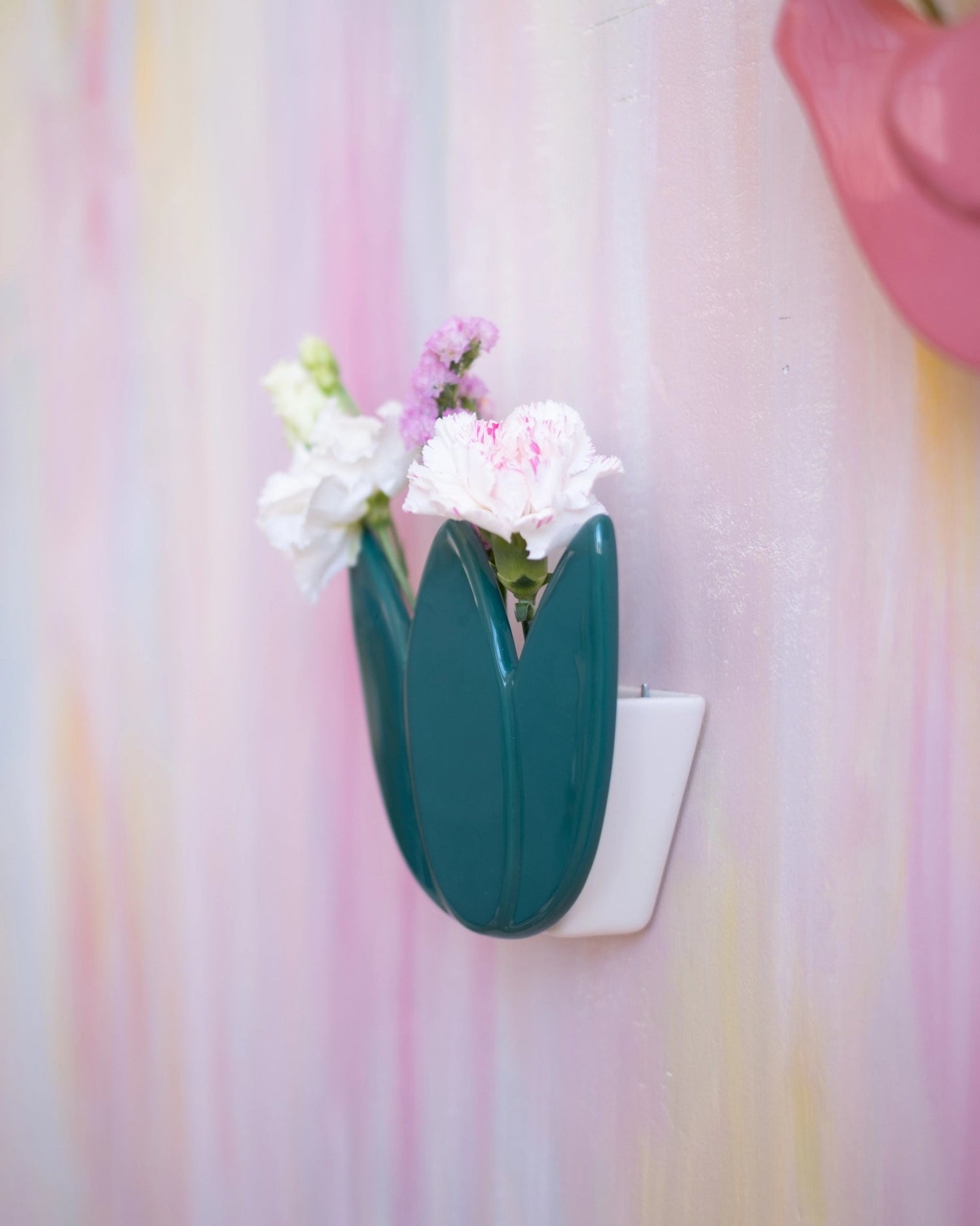 Vase mural Tulipe - Vert jungle - Silly &amp; Billy