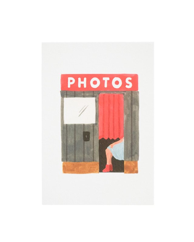 Carte postale Photomaton