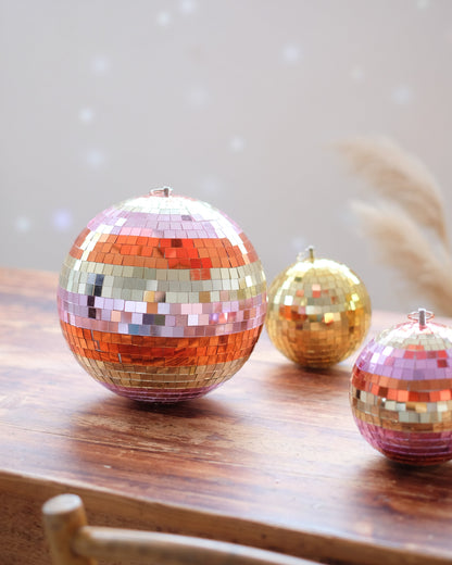 Boule à facettes Multicolore - GM - Silly &amp; Billy