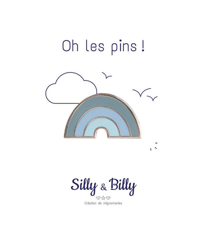 Pins Arc en ciel Mint - Silly &amp; Billy